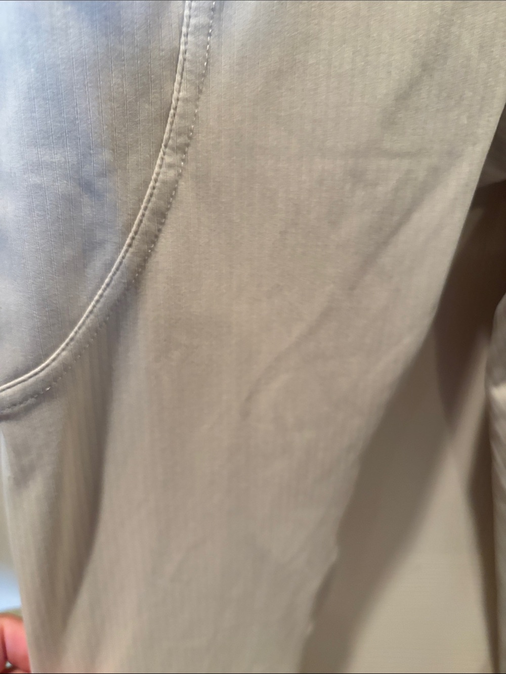 NWT Lululemon Align High-Rise Pocket Leggings Ribbed Bone Cream Sz 8 - Picture 7 of 7
